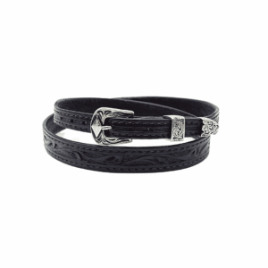 Toquilla Cincelada Chocolate Flor