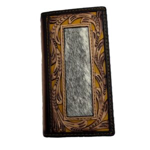 Cartera Texana Bicolor Pelo