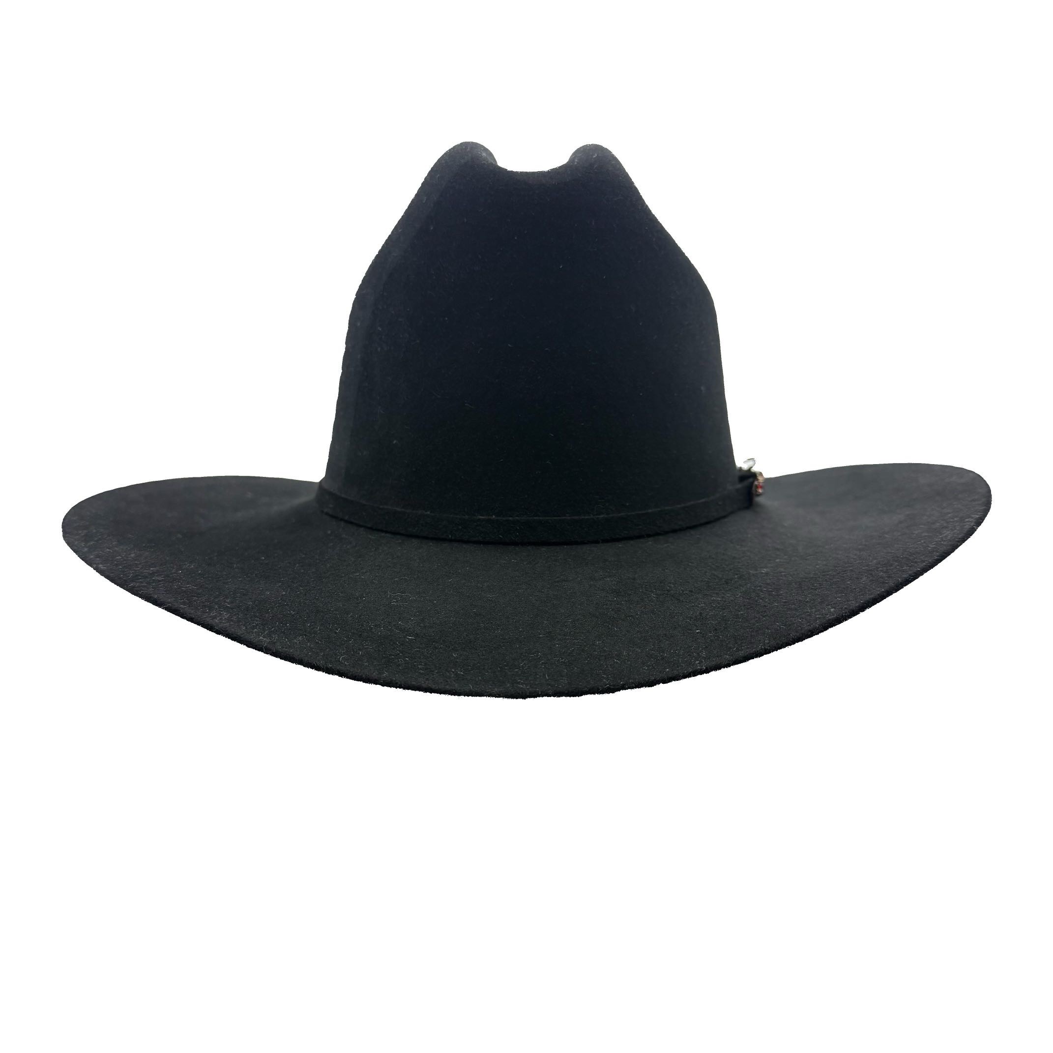 Texana Vaquera Pelo de Conejo Negro - Imagen 2