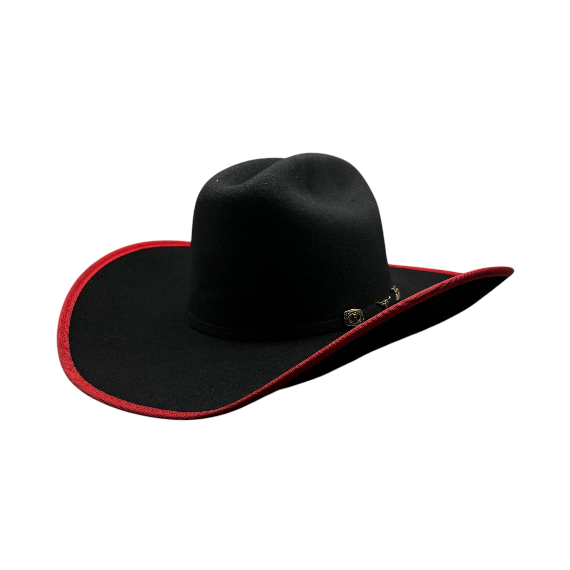 Texana Vaquera Ribete Rojo Negra Marlboro
